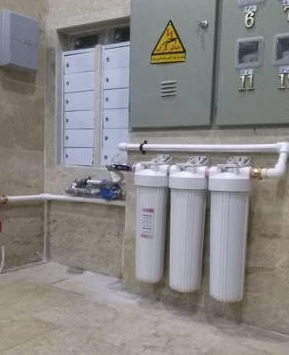 اجرای سیستم پیش تصفیه آب سه قلو جامبو در محدوده استرآبادی(گرگان)